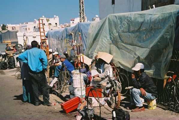 Street Vendors, Market, Casablanca